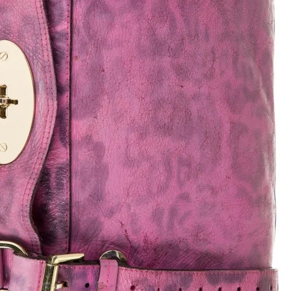 Oversized Mulberry Alexa Pink Leopard Print - Picture 8 of 9